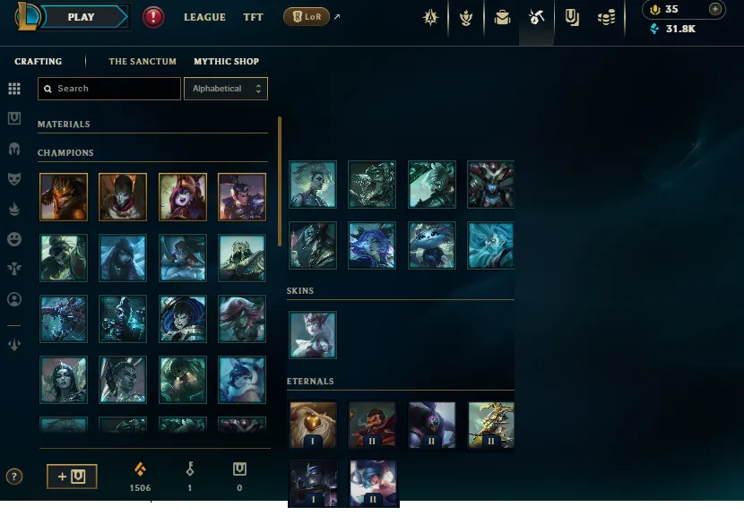 ADC🔥Grandmaster 750LP 58%WR Handleveled💎59Champs 37Skins 31K BE🏆Master Rewards✅Lifetime Ownership Guarantee - Never Taken Back